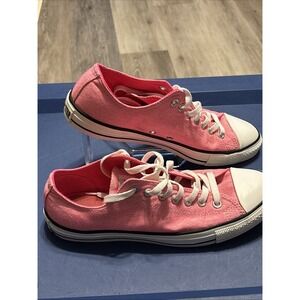 Converse Chuck Taylor All Star Low Pink Canvas Sneakers Women's Size 8